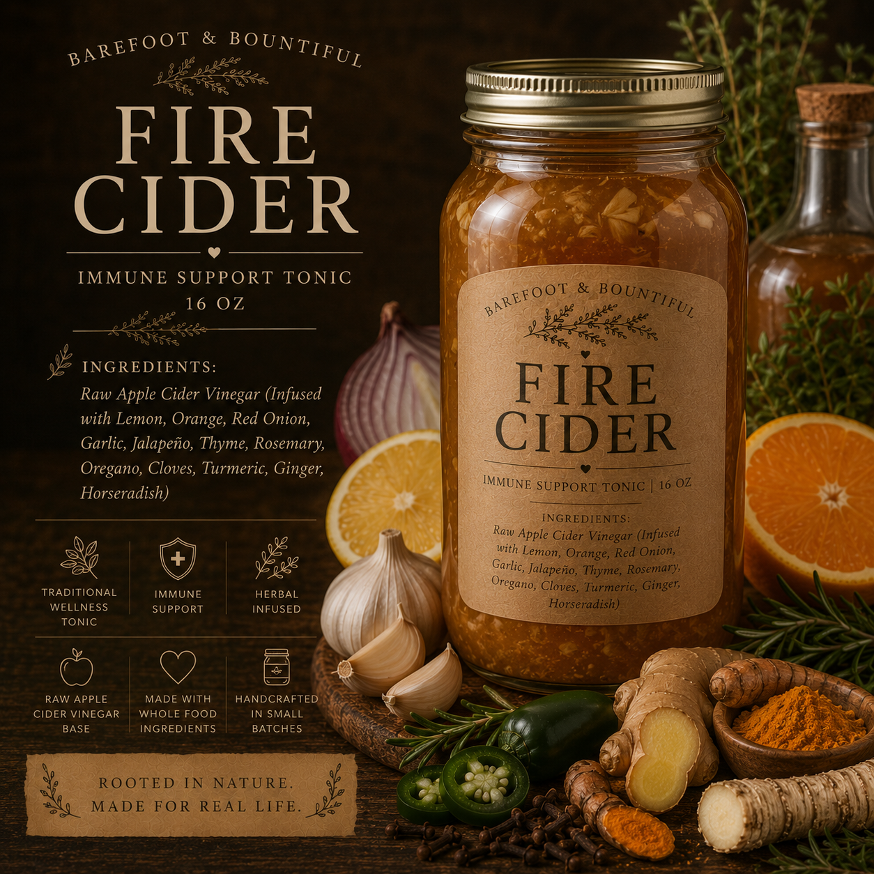 Fire Cider (1 Pint)